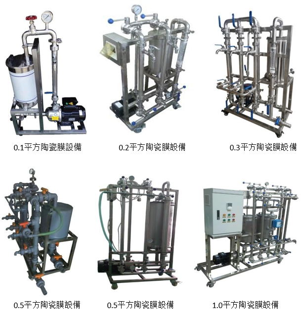 陶瓷膜小/中試設備