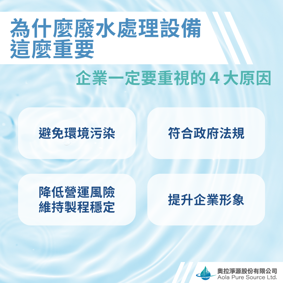 廢水處理設備的功能